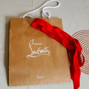 12x10" Christian Louboutin shoe bag
